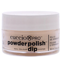 Pro Powder Polish Nail Colour Dip System - Flattering Peach by Cuccio Pro for Women - 0.5 oz Nail Powder