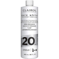 Clairol Professional Pure White 20 volume Crme Developer, 16 oz (Pack of 1)