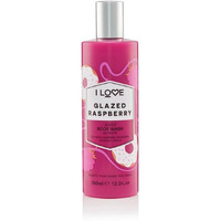 Scented Body Wash - Glazed Raspberry by I Love Cosmetics for Women - 11.8 oz Body Wash