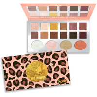 Leopardina Eyeshadow and Highlighter Palette by Rude Cosmetics for Women - 1.031 oz Makeup