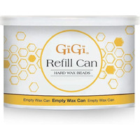 GiGi Hard Wax Beads Refill Can, 14 oz, empty wax can for wax beads