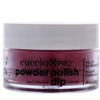 Pro Powder Polish Nail Colour Dip System - Fuchsia With Rainbow Mica by Cuccio Colour for Women - 0.5 oz Nail Powder
