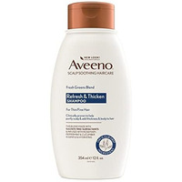 Aveeno Scalp Soothing Fresh Greens Blend Shampoo, rosemary,peppermint, 12 Fl Oz