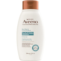 Aveeno Rose Water & Chamomile Shampoo for Dry Hair, Hydrating, 12 fl oz