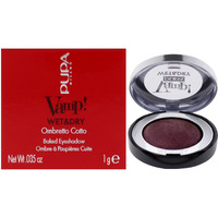 Vamp! Wet and Dry Baked Eyeshadow - 205 Hot Violet by Pupa Milano for Women - 0.035 oz Eye Shadow
