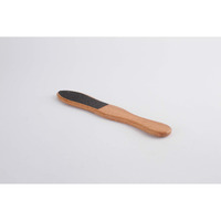 Bass Brushes | Deluxe Foot File | Pure Bamboo Handle | Dark Finish | Model F2 - DB