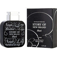 Story Of New Brand Black by New Brand for Men - 3.3 oz EDT Spray