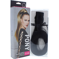 Straight Wrap Around Pony - R2 Ebony by Hairdo for Women - 25 Inch Hair Extension