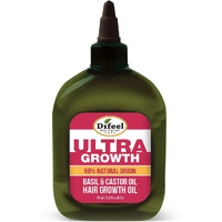 Difeel Ultra Hair Growth Oil Infused with Basil and Castor Oil 2.5 ounce