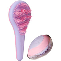 Home and Travel Detangler Set - Fine Hair by Michel Mercier for Unisex - 2 Pc The Classic Detangler Brush, The Travel Detangler Brush