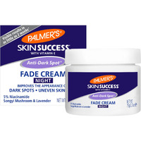 Palmer's Skin Success Anti-Dark Spot Nighttime Fade Cream with Retinol & Niacinamide, Dark Spot Corrector for Face, Night Moisturizer Helps Reduce Dark Spots, Fine Lines & Wrinkles, 2.7 Ounce