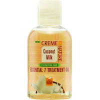 Creme of Nature coconut milk essential 7 treatment oil 4oz, 4 Fluid Ounce (Pack of 1)