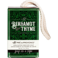 Soap On A Rope 200g - Bergamot & Thyme
