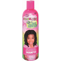 African Pride Dream Kids Olive Miracle DK Detangling Shampoo - Detangles & Protects Hair, Contains Olive Oil to Seal in Moisture, 12 Oz