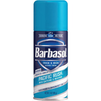 Barbasol Shave Cream 7 Ounce (Pacific Rush, Pack of 1)