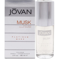 Jovan Platinum Musk by Jovan, 3 oz Eau De Cologne Spray for Men