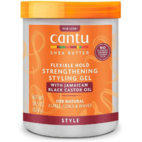 Cantu shea butter maximum hold strengthening styling gel with jamiaican black castor oil, 18.5 Ounce