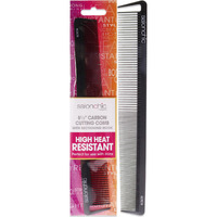 Cutting Carbon Comb High heat resistant 8.5 by SalonChic for Unisex - 1 Pc Comb