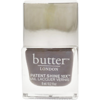 Patent Shine 10X Nail Lacquer - Mink Grey by Butter London for Women - 0.2 Nail Polish