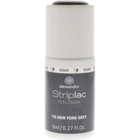 Striplac Peel or Soak - 118 New York Grey by Alessandro for Women 0.27 oz Nail Polish