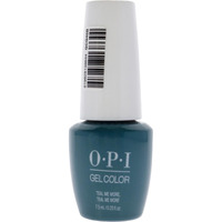 GelColor - GC G45B Teal Me More-Teal Me More by OPI for Women - 0.25 oz Nail Polish
