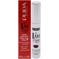 I Am Love Proof Matt Liquid Lip Color - 010 Fire Red by Pupa Milano for Women - 0.09 oz Lipstick