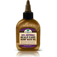 Difeel Hemp 99% Natural Hemp Hair Oil - Scalp Care 2.5 ounce