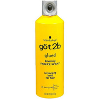 (3Pack) [GOT 2B] GLUED BLASTING FREEZE SPRAY SCREAMING HOLD FOR HAIR 12OZ