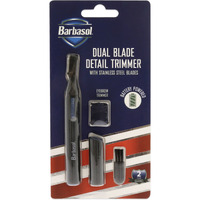 Dual Blade Detail Trimmer by Barbasol for Men - 1 Pc Trimmer Precision Trimmer, Fine Detail Trimmer, Angled Head