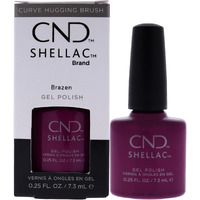 Shellac Nail Color - Brazen by CND for Women - 0.25 oz Nail Polish