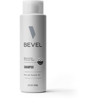 Bevel Shampoo for Men - Sulfate Free Shampoo for Textured Hair with Coconut Oil and Shea Butter, Detangles Course, Curly Hair, 12 Oz