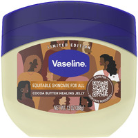 Vaseline Healing Jelly Moisturizer For Dry Cracked Skin Cocoa Butter Hypoallergenic 13 oz