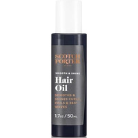 Scotch Porter Smooth & Shine Hair Oil for Men | Seals in Moisture, Detangles & Prevents Frizz | Free of Parabens, Sulfates & Silicones | Vegan | 1.7oz