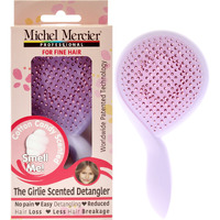 The Girlie Scented Detangler Brush Cotton Candy Fine Hair - Purple-Pink by Michel Mercier for Women - 1 Pc Hair Brush