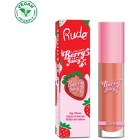 Berry Juicy Lip Gloss - 88404 Nudist by Rude Cosmetics for Women - 0.14 oz Lip Gloss