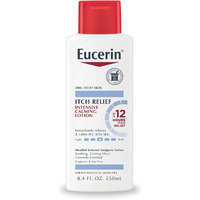 Eucerin Itch Relief Intensive Calming Lotion, Itch-Relieving Lotion for Sensitive Dry Skin, 8.4 Fl Oz Bottle