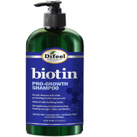 Difeel Pro-Growth Biotin Shampoo 12 oz. - Shampoo for Thinning Hair and Hair Loss, Paraben-Free Shampoo with Biotin for Hair Growth