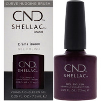 Shellac Nail Color - Drama Queen by CND for Women - 0.25 oz Nail Polish