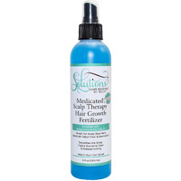 Nzuri Solutions Hair Regimen Medicated Scalp Therapy Hair Growth Fertilizer Enriched with Peppermint and Tea Tree Oil 8Oz.