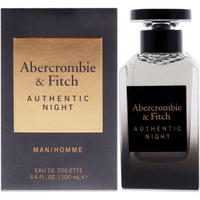 Authentic Night by Abercrombie and Fitch for Men - 3.4 oz EDT Spray