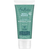 SheaMoisture Bonding Glue Hair Cream for Wig and Weave, Tea Tree and Borage Seed Water-based Hair Product, 6.3 Ounce