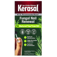 Kerasal Renewal Nail Repair Solution with Tea Tree Oil for Discolored and Damaged Nails, 0.33 Oz (Pack of 1)