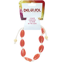 Color-Changing Bracelet - Pink Cowrie by DelSol for Women - 1 Pc Bracelet