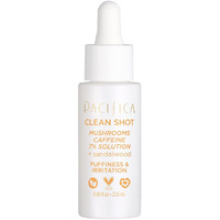 Clean Shot Mushrooms and Caffeine 7 Percent by Pacifica for Unisex - 0.80 oz Serum