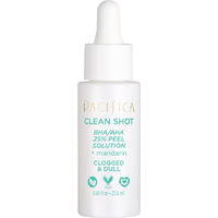 Clean Shot BHA-AHA 25 Percent Peel Solution by Pacifica for Unisex - 0.8 oz Treatment