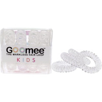 Kids The Markless Hair Loop Set - Glass Slipper by Goomee for Kids - 4 Pc Hair Tie