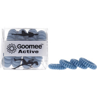 Active The Markless Hair Loop Set - Blue Olympic Waters by Goomee for Women - 4 Pc Hair Tie