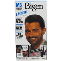 Bigen Ez Color For Men M5 Medium Brown Kit (Pack of 2)
