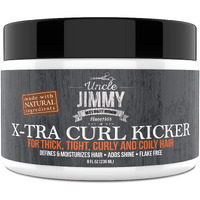 Uncle Jimmy X-TRA Curl-Kicker For Thick, Frizzy, Wavy, Tight, Curly and Coily Hair 8oz (V072)