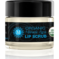 Miracle Lips Organic 2in1 Lip Scrub and Balm